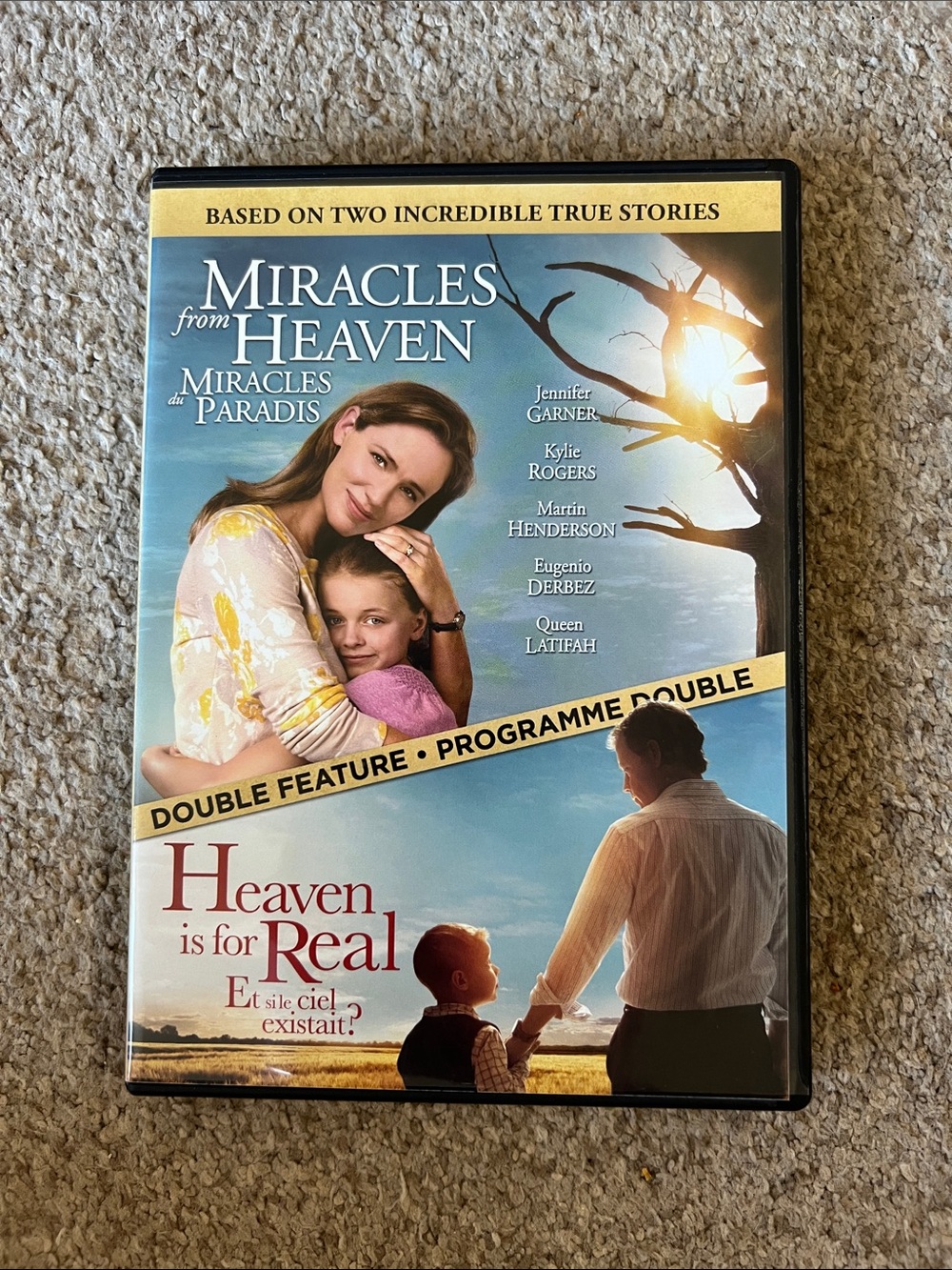 Miracles from Heaven & Heaven Is for Real (Double Feature) - 2 Disc DVD Set